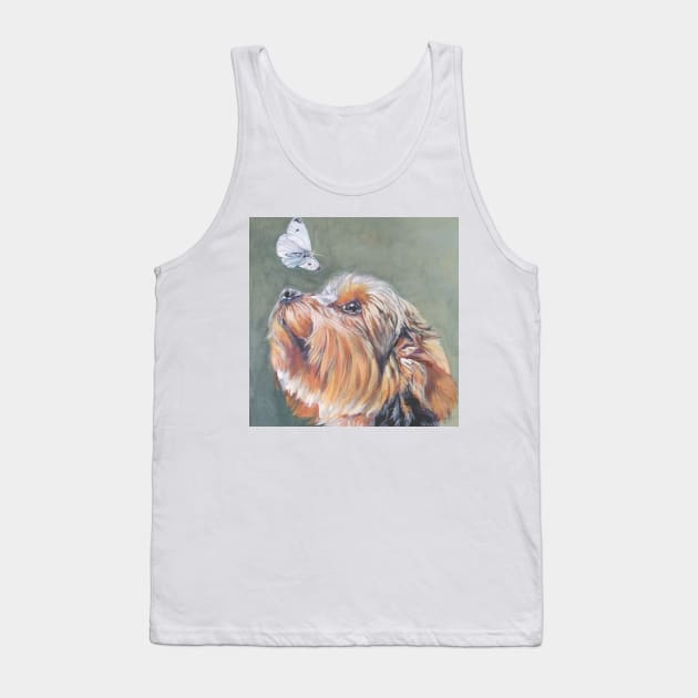 Yorkshire Terrier Fine Art Painting Tank Top by LASHEPARD